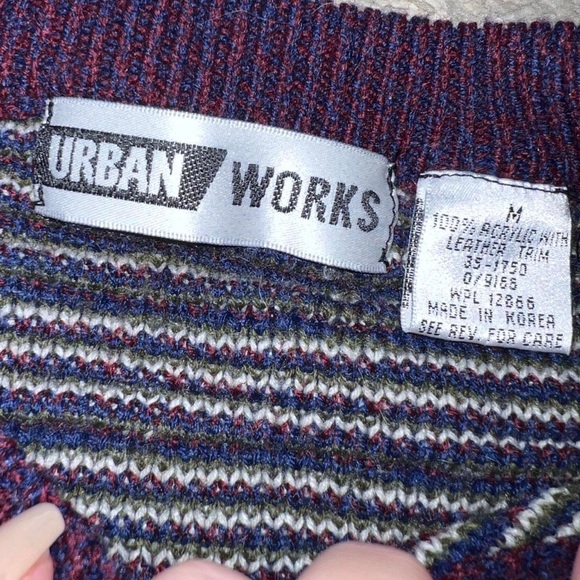 Vintage 90’s Plaid Sweater - Picture 3 of 3